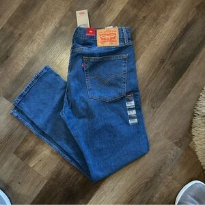 NWT Levi's Men's Blue Jeans modern straight